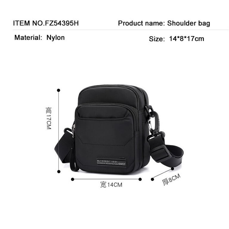 Men's Shoulder Bag Trend Messenger Bag Crossbody Bag, Handbag