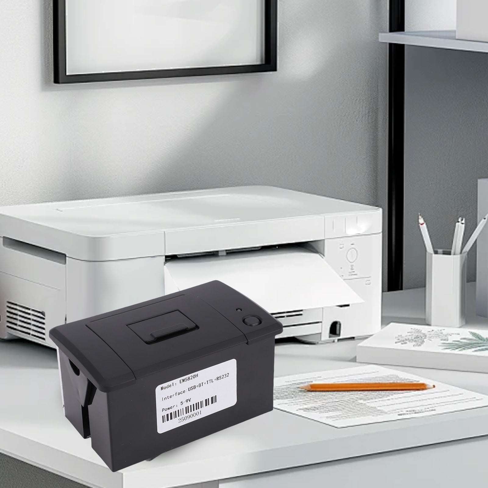 Printer Embedded Thermal Receipt Printer Serial Port Microcontroller ...