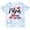 Tie Dye Blue, variant on Inktastic Nana Was Here Red Kisses Boys or Girls Toddler T-Shirt