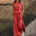thumbnail image 2 of Women's Summer Casual Dress Flowy Comfortable Everyday Wear Soft Breathable Fabric Versatile Stylish Outfit, 2 of 2