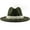 Green, variant on Charmgo Bucket Hat Clearance, Women's British Style Fashion Elegant Jazz Hat Pearl Ring with Top Hat Big Brim Hat Ladies Woolen Hat Trucker Hats Women, Hats for Men Hot Pink L