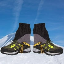 Lightweight Hiking Gaiters for Men Women Adjustable Waterproof Lower Leg Gaiters for Hiking Hunting Snow Trail Running Backpacking Trimming Woodcutting, Gators for Hiking Boots