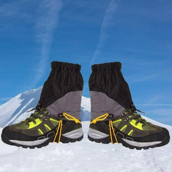 Lightweight Hiking Gaiters for Men Women Adjustable Waterproof Lower Leg Gaiters for Hiking Hunting Snow Trail Running Backpacking Trimming Woodcutting, Gators for Hiking Boots