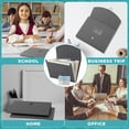 thumbnail image 6 of BlinkLLX Expanding File Folder 13 Pockets File Organizer with Labels A4 Letter Size Receipt Document Organizer Plastic Expandable Filing Folders for Office, Home(Gray), 6 of 12