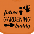 thumbnail image 4 of Inktastic Future Gardening Buddy Boys or Girls Baby Bib, 4 of 4