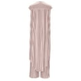 thumbnail image 4 of AHTJRT Women's Summer 2 Piece Set Ruffle Sleeveless Tops and Baggy Wide Leg Trousers Fashion 2026 Travel Beach Matching Sets Pink XXXL, 4 of 8