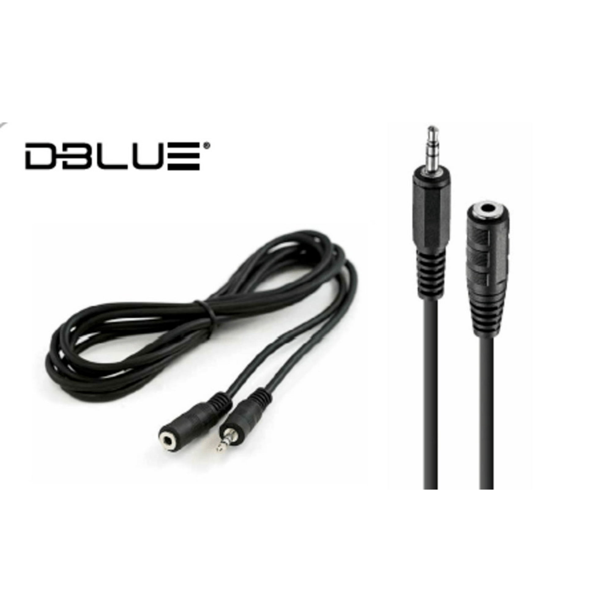Cable Extensor De Audio Dblue Dbgc160 3.5Mm 3 Metros Knasta Chile