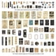 thumbnail image 2 of 400 Piezas Suministros áLbum de Recortes Diario Etiquetas Engomadas Vintage áLbum Recortes Etiquetas Engomadas Adhesivas áLbum de Recortes Pegatinas Washi para Arte áLbum Artesanal, 2 of 8