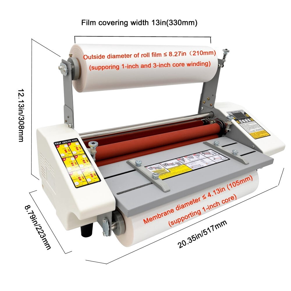 Automatic Roll Laminator Hot and Cold Laminating Machine for Documents Photos