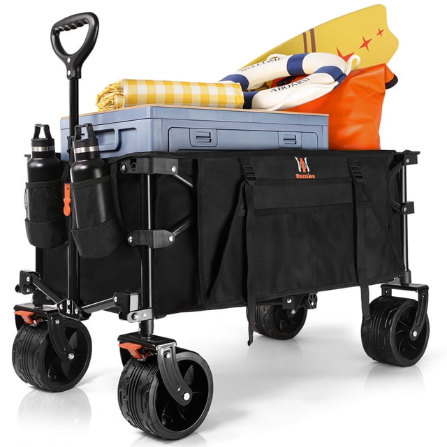 Wagon plegable Navatiee T1 Heavy Duty de 100 kg de capacidad con freno