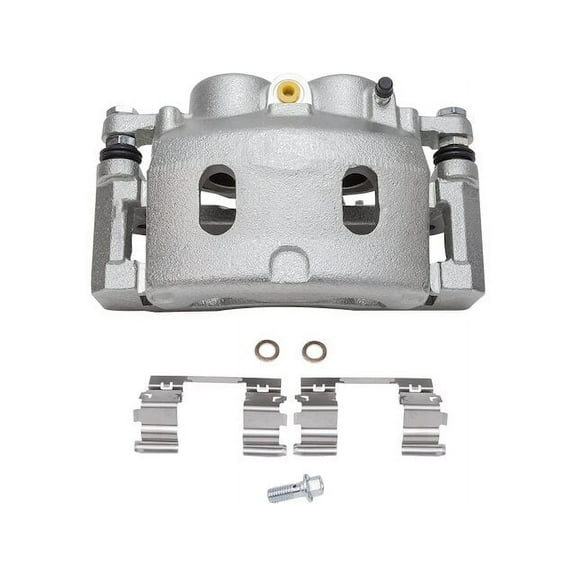 Front Brake Caliper - Compatible with 2008 - 2018 Chevy Silverado 1500 2009 2010 2011 2012 2013 2014 2015 2016 2017