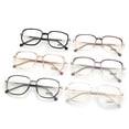 thumbnail image 4 of Gafas de presbicia rojas para mujer, montura grande ultraligera, modernas y juveniles, gafas de presbicia anti luz azul starlight, 4 of 4