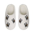 thumbnail image 6 of Wovix Women's Basic Slipper with Panda Graphic Soft Sole House Slippers Cozy on Fluffy Scuff Shoes Casual Relaxing Bedroom Shoes Lightweight House Shoes, 6 of 6