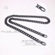 thumbnail image 1 of Multicolor Bag Chain Accessories Gold Women's Shoulder Bag Chain Metal Bag Chain Strap Crossbody Bag Parts Belt Chain for bags, 1 of 1
