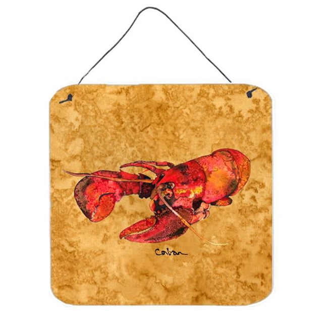 Lobster Aluminium Metal Wall Or Door Hanging Prints