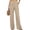 Khaki #053, variant on Linen Pants Women Summer Wide Leg High Waisted Casual Beach Vacation Lounge Wear Dressy Plus Size Comfy Trousers
