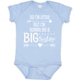 thumbnail image 3 of Inktastic So I'm Little, but I'm Gonna Be a Big Sister Girls Baby Bodysuit, 3 of 5