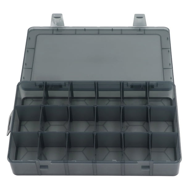Small Parts Organizer, 18 Grids Tools Organizer Box Small Hardware