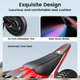 thumbnail image 4 of MIHOVER 21.6V Electric Bike for Kids 12", 200W Electric Balance Bike Ages 3-8 Years Old, Max 10MPH with LED Display, Beginners Friendly - Red, 4 of 7