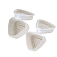 thumbnail image 3 of Inteprter 2Pcs Sushi Molds Transparent Kitchen Food Non-Stick DIY Bento Bar Triangular Ball Lovely Rice Mould Household Accessories Type3 NO3 Inteprter JJ19867-00, 3 of 6