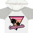 thumbnail image 4 of Inktastic California with Triangle and Palm Trees Boys or Girls Baby Bodysuit, 4 of 5