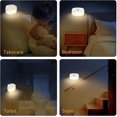 thumbnail image 5 of ZHAOCHENG Luz nocturna con sensor de movimiento, paquete de 4, luz nocturna adhesiva a batería, luces con sensor de escaleras en interiores, luz de encendido/apagado automático para inodoro, pasillo,, 5 of 5