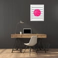 thumbnail image 3 of Robinson, Tamara 20x24 White Modern Wood Framed Museum Art Print Titled - Basketball Stripes, 3 of 4