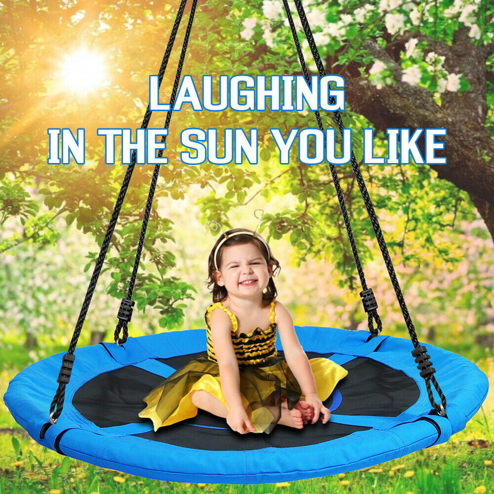 Tree Swing Hanging Hammock Chair Attaches to Tree or Existing Swing Set 