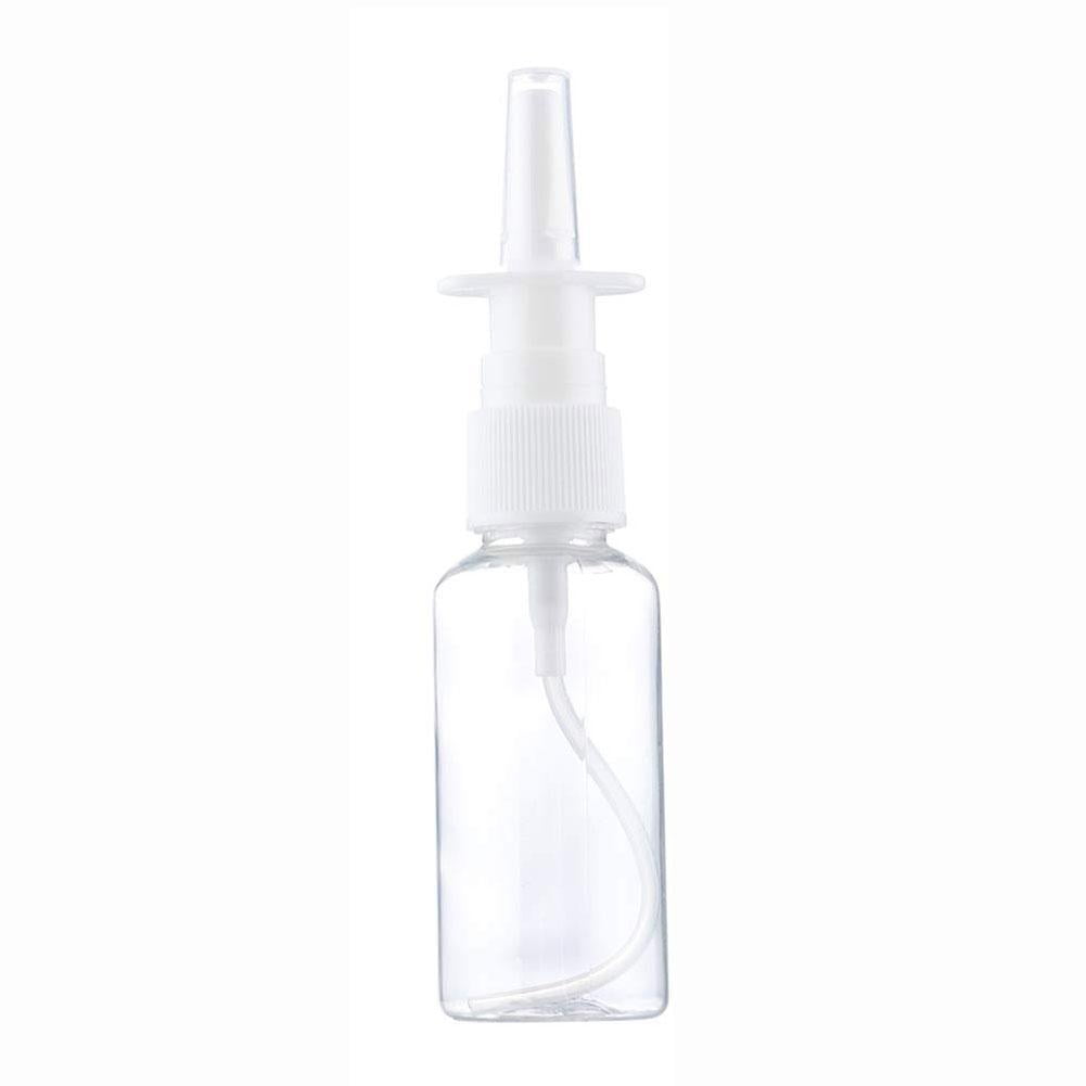 Empty Plastic Nasal Spray Bottles Pump Sprayer Mist Nose Spray Bottle New R7L5