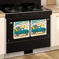 thumbnail image 2 of 2 Pcs Funny Kitchen Towels,Hello Summer Truck with Surfboards Microfiber Dish Towels,Kitchen Tea Towels,Kitchen Towel Set (18" X 26"), 2 of 3