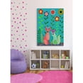 thumbnail image 5 of Marmont Hill "Two Foxes" by Sascalia Painting Print on Wrapped Canvas, 5 of 5