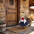 thumbnail image 6 of AZXY Porch Goose Outfit, Fits 23 Inch Porch Goose Statue, Goose Costume, Goose Clothes for Cement Plastic Goose, Duck Goose Clothing, Outdoor Sculpture Decor for Yard Patio Front Porch Garden, 6 of 8