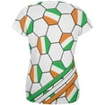 thumbnail image 2 of World Cup Ireland Soccer Ball All Over Womens T Shirt Multi X-LG, 2 of 2