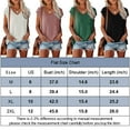thumbnail image 3 of Gustave Women V Neck Cap Sleeve T-Shirts Summer Casual Tops Fashion Solid Blouse Basic Tees Loose Fit "Pink, M", 3 of 5