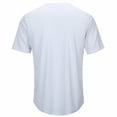 thumbnail image 4 of Big and Tall Shirts for Men Summer V Neck Short Sleeved Striped Fabric T Shirt Plain T Shirts Pack Work for Men Soft Large Tall Shirt dish Top Large Big Workout 3XL, 4 of 8