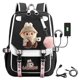 thumbnail image 1 of Labubu Backpack Cartoon Elementary School Bag Schoolbag For Men Women Kids 18inch, 1 of 5