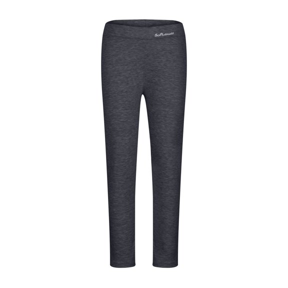 UVEASISHA Women's Winter Underwear Bottoms High Waisted Fleece-Lined Long Johns Soft Comfort Winter Base Layer Warmth Lounge Trousers Dark Gray M