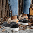 thumbnail image 7 of Women’s Faux Fur Lined Winter Ankle Booties – Warm Micro Suede Indoor Outdoor Snow Boots with Memory Foam, Anti-Slip Cozy Short Plush Boots, Christmas Gift for Mom or Wife, 7 of 7