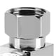 thumbnail image 4 of 3 Way Brass Chrome Diverter G1/2" T Shape Adapter Value for Shower Arm Mounted, 4 of 4