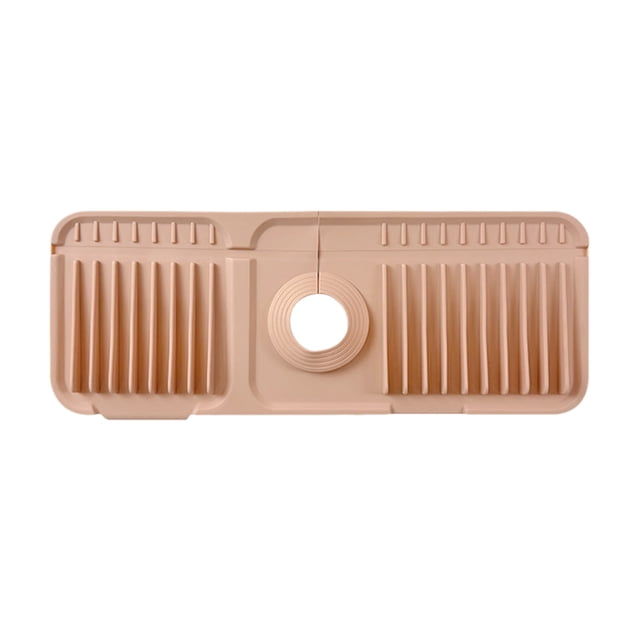 Kitchen Faucets for Sink Button Silic1 Faucet Mat Bathroom Kitchen Countertop Accent Splash Guard for Sink