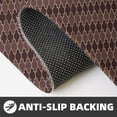 thumbnail image 4 of Sikiie Brown Gold Grid Kitchen Mat 2 PCS Cushioned Kitchen Rug, Waterproof Non-Slip Kitchen Mats for Kitchen, Floor Home, Sink, Laundry, 4 of 6