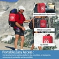 thumbnail image 4 of Besst Survivor Comprehensive First Aid Kit -Labeled Compartments for Trauma & Emergencies, Compact Emergency Kits for Car, Boats, Camping, Hurricanes, 4 of 8