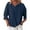 Navy, variant on Comfy Dressy Tunic Tops to Wear with Leggings Plus Size Tops for Women Flowy Peasant Blouse Long Shirt V-Neck Solid Long Sleeve Shirts White XXXL