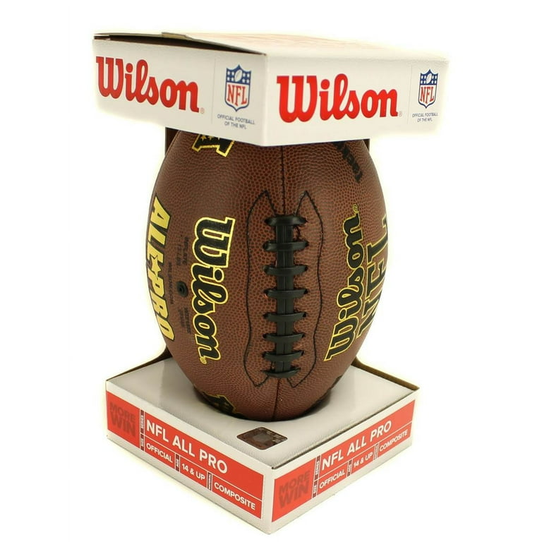 Wilson NFL Official Size Composite Leather Football WTF1455 Wilson NFL Official Size Composite Leather Football WTF1455