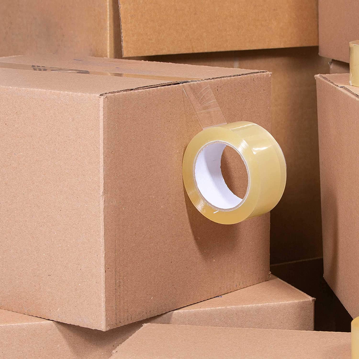 36 Rolls Premium Clear Carton Box Sealing Packing Tape 2.5 Mil Thick 2"x110 yard