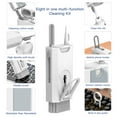 thumbnail image 2 of 8 In 1 Earphone Cleaner Brush Kit Camera Phone Tablet Laptop TV Screen Cleaning Tools Headset Cleaning Pen for Airpod Pro 3 2 1, 2 of 4