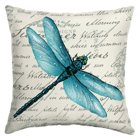 Mainstays Dragonfly 16 Outdoor Throw Pillow Walmart Com