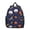 Basketball and Star, variant on Basketball and Lightning White Pattern Backpack for School, Cute School Bag with Adjustable Shoulder Straps and Padded Back, 13.8"x11.4"x6"