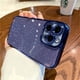 thumbnail image 3 of Luxury Black Glitter Plating Phone Case For IPhone 15 11 12 13 14 Pro Max XR X XS 7 8 Plus Lens Protection Soft Silicone Cover, 3 of 5