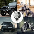thumbnail image 4 of LLC LED Work Light 6000K 30W Waterproof Round Angel Eyes Lamp for Car ATV Boat OffRoad Vehicle(Amber Light ), 4 of 5